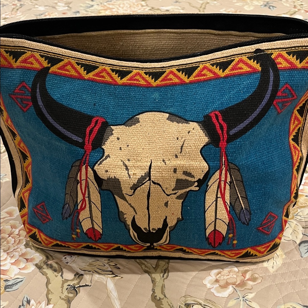 El Paso Saddle Blanket Tapestry Tote Bag - Picture 4 of 11